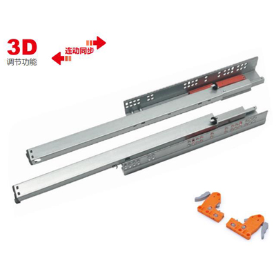Synchronous undermount slide（with 2D plastic handle） - copy